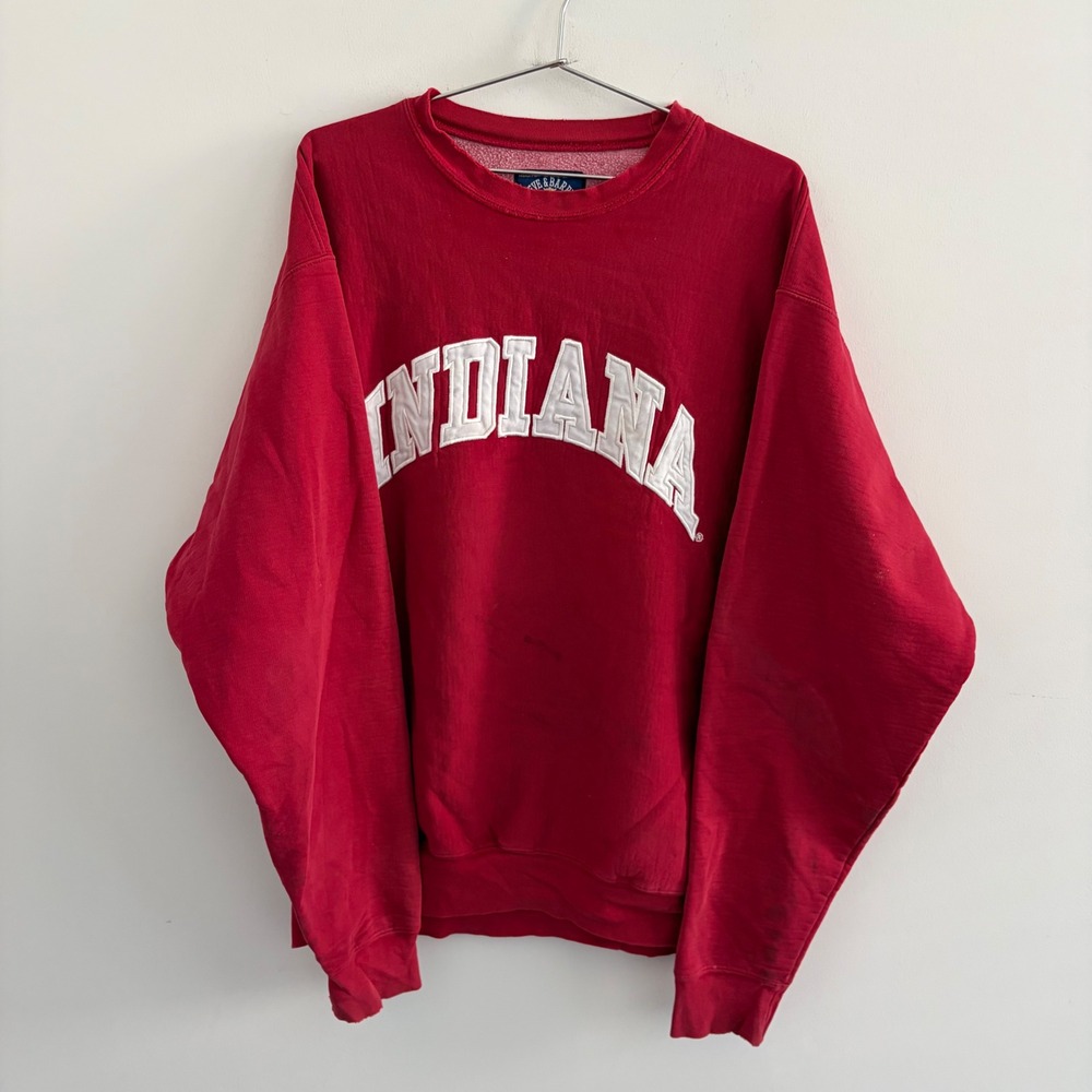 Steve & Barrys Indiana University Sweatshirt Red XL Mens